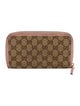 Gucci GG Canvas Canvas Continental Wallet