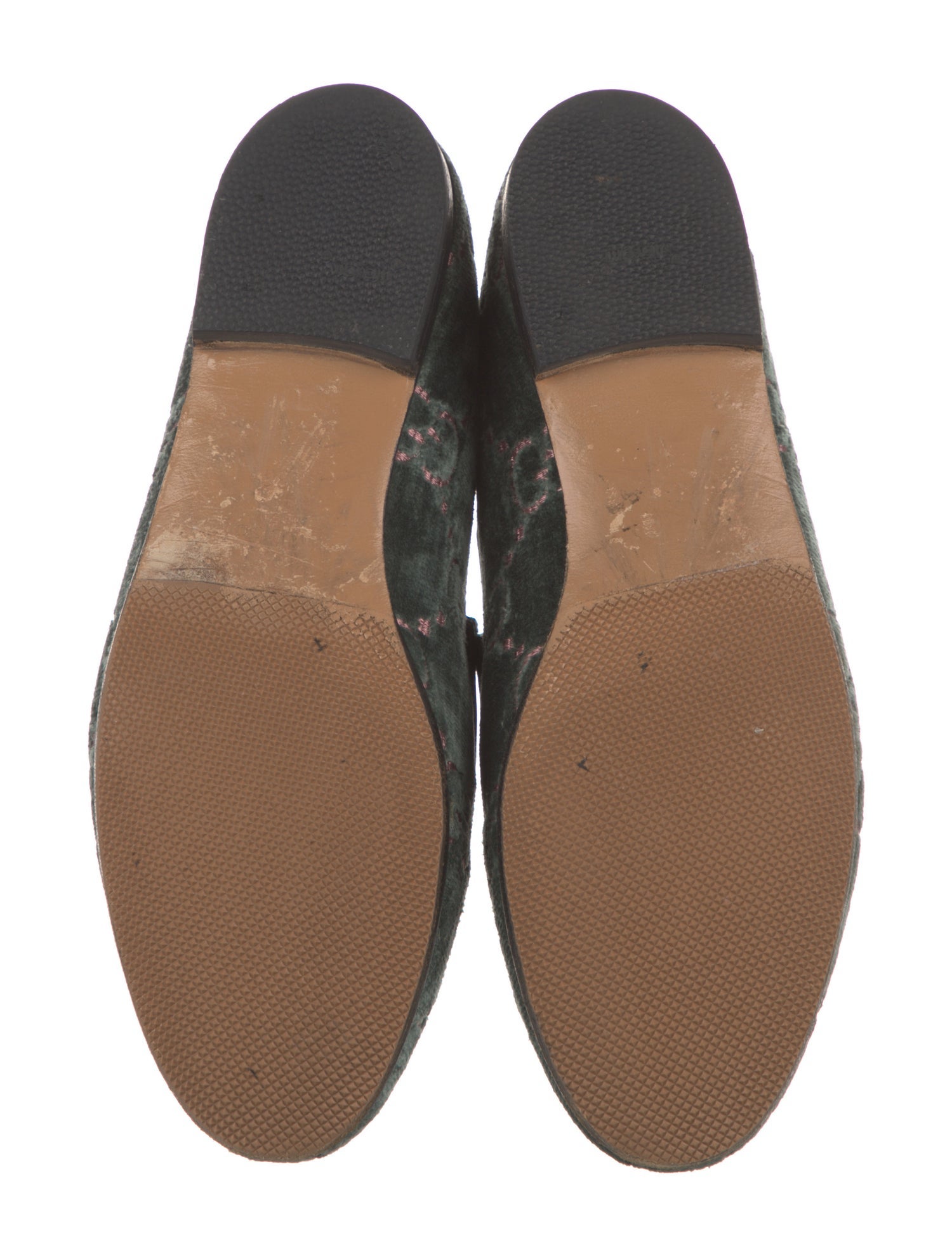 Gucci Jordaan GG Logo Loafers