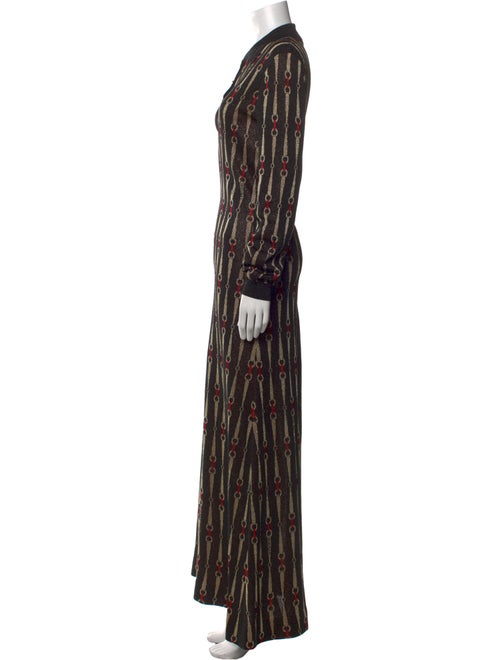 Gucci Printed Long Dress