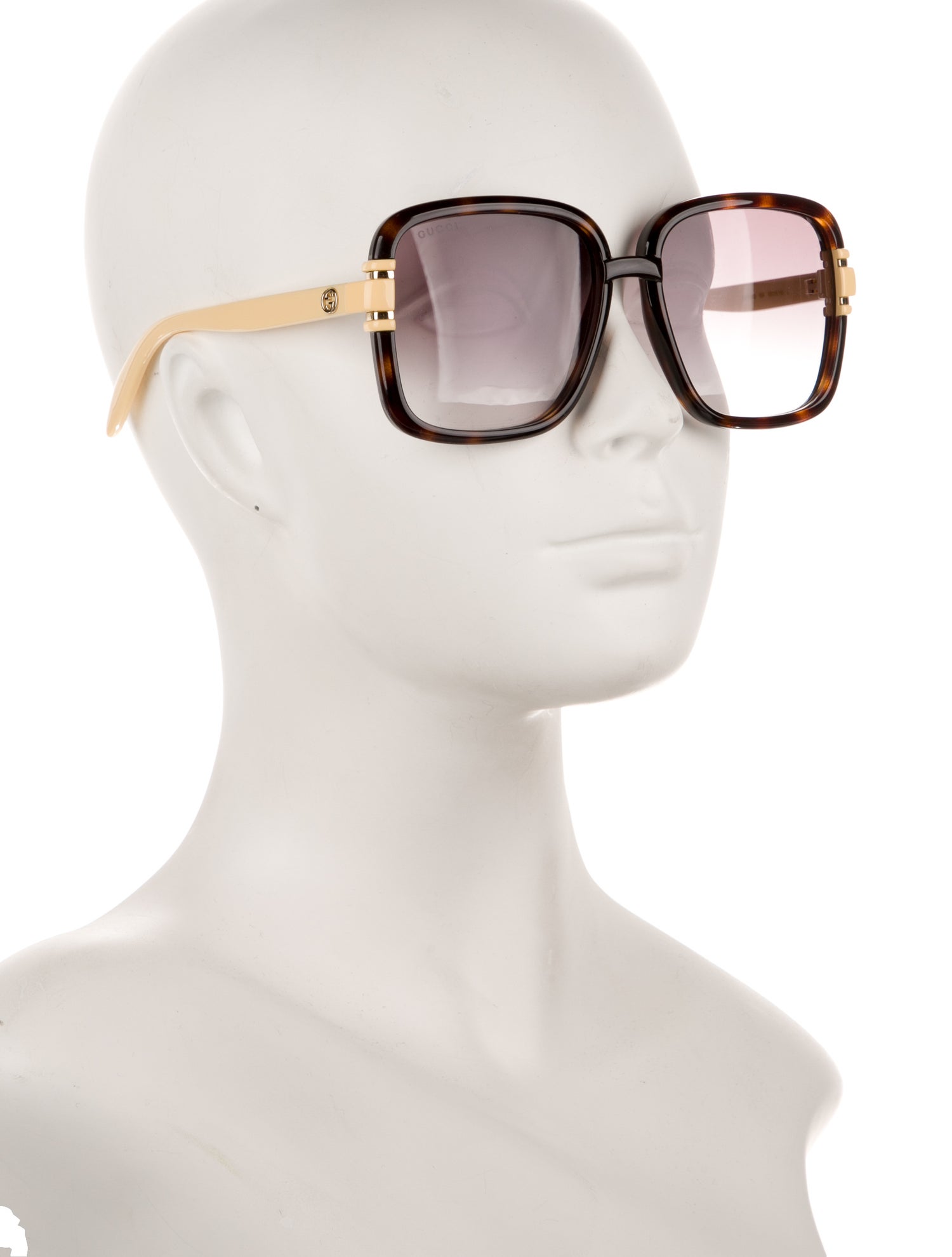 Gucci Oversize Gradient Sunglasses Oversize Sunglasses