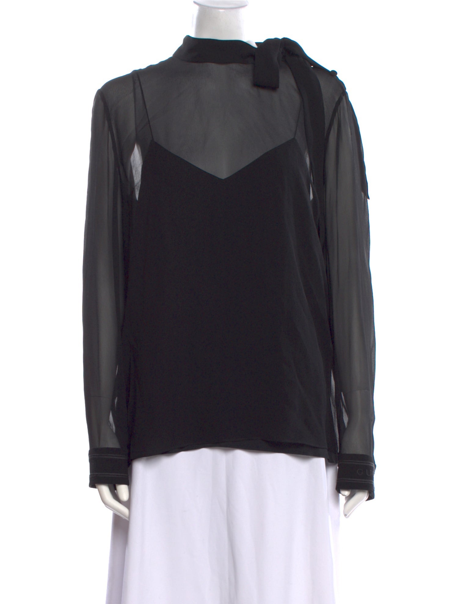 Gucci Georgette Silk Sweatshirt