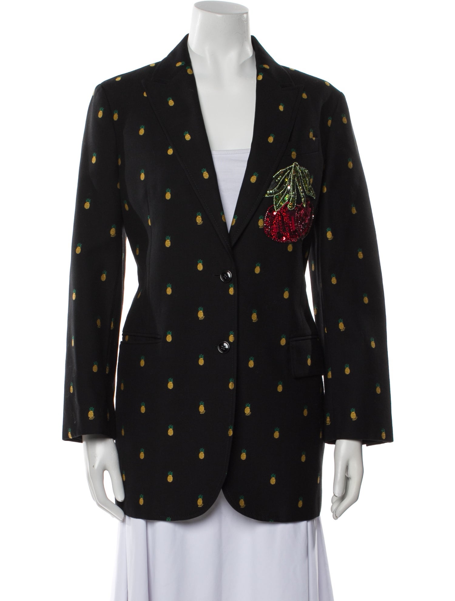 Gucci 2019 Printed Blazer