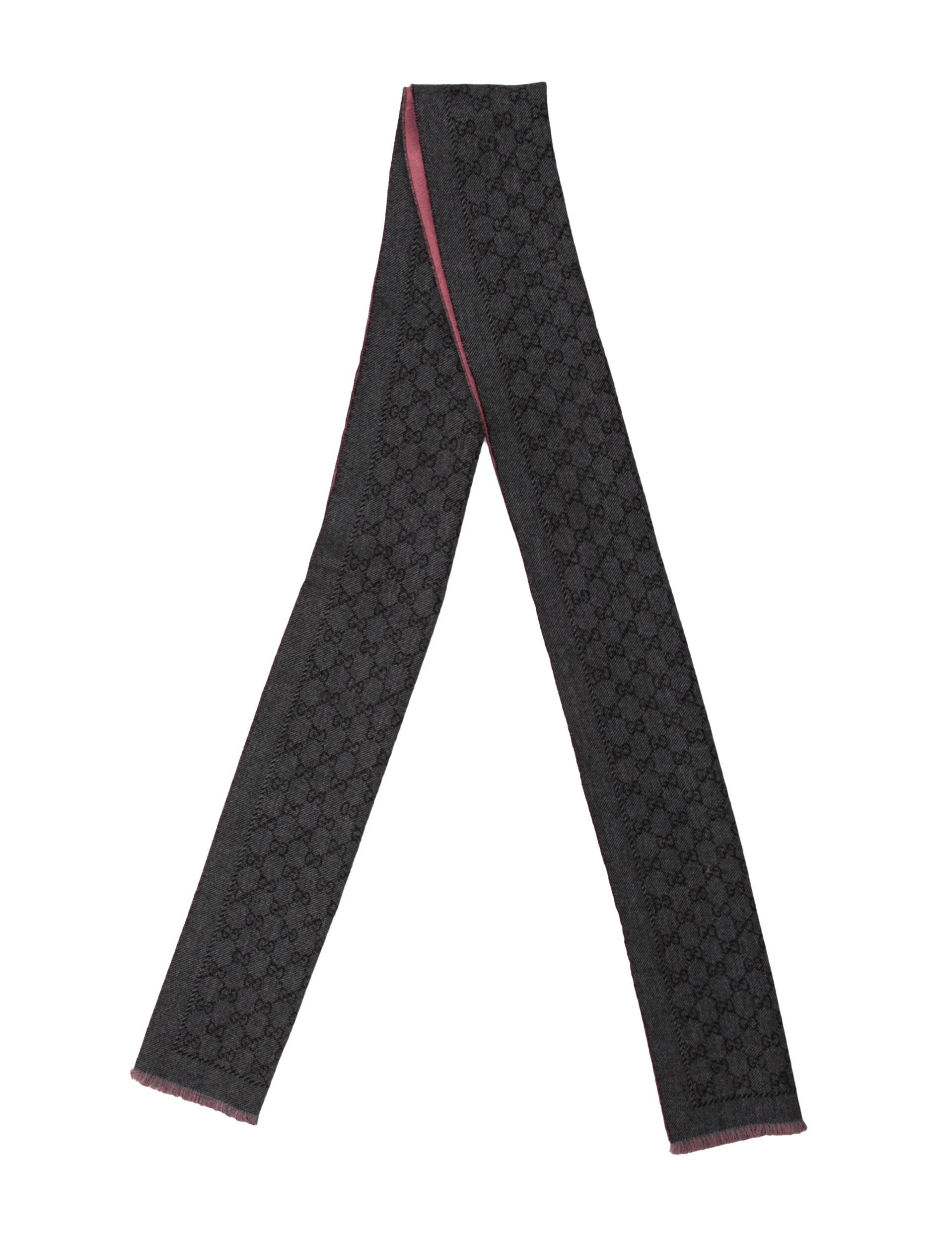 Gucci Wool Printed Scarf w/ Tags