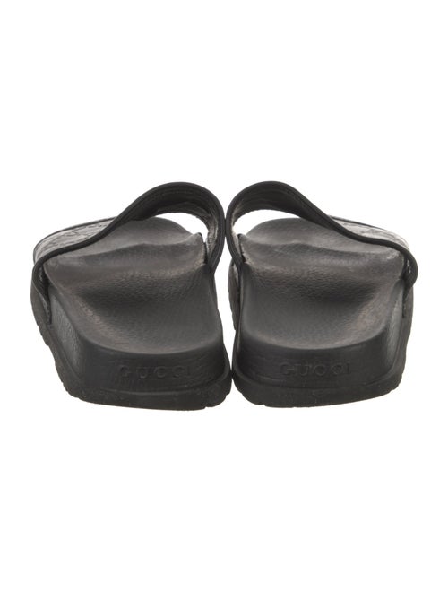 Gucci GG Signature Leather Slides