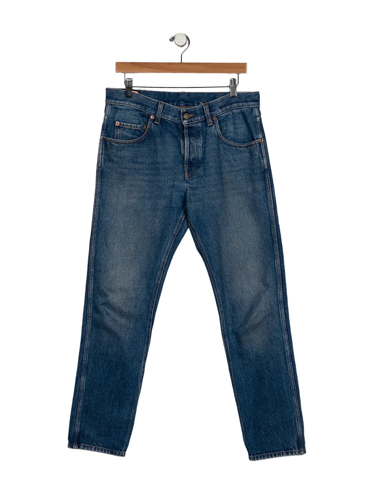 Gucci Interlocking G Logo Skinny Jeans