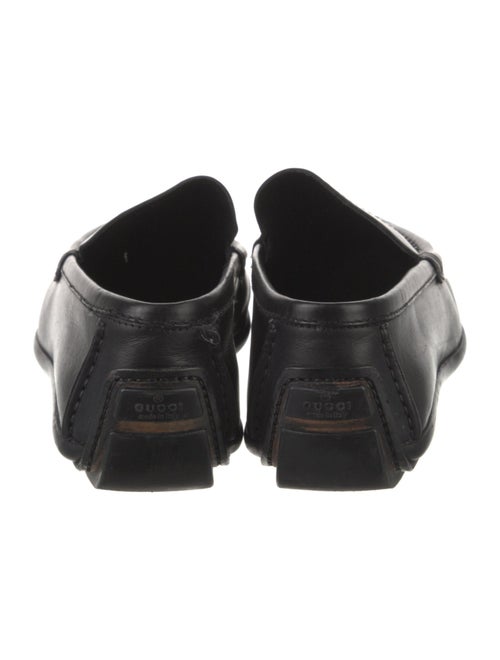 Gucci Horsebit Accent Leather Loafers