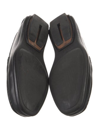 Gucci Horsebit Accent Leather Loafers