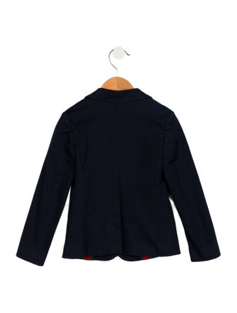 Gucci Toddler Boys' Web Accent Blazer