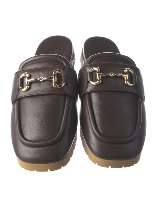 Gucci Leather Slides