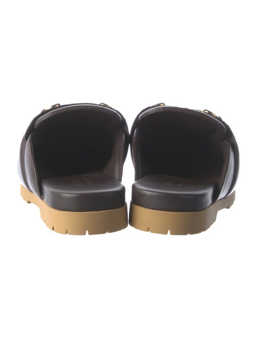 Gucci Leather Slides