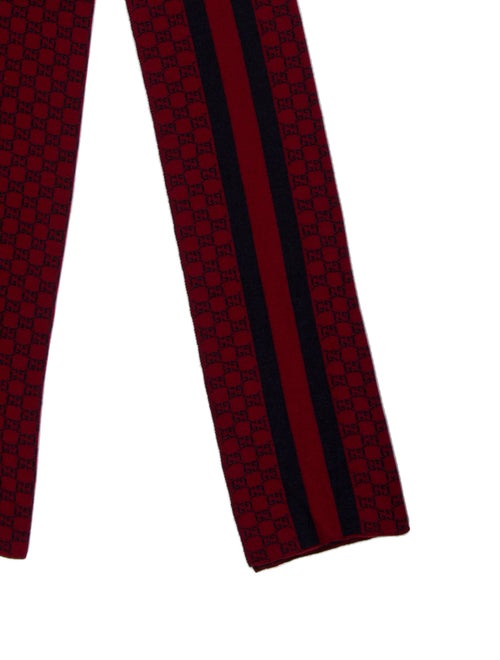 Gucci Wool Striped Scarf