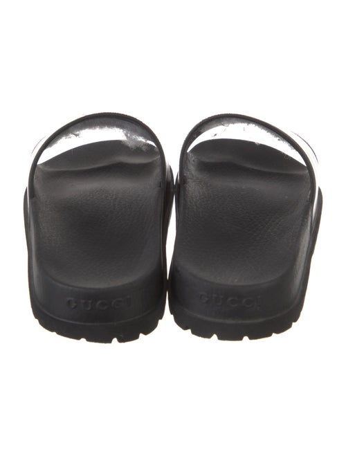 Gucci Web Accent Rubber Slides