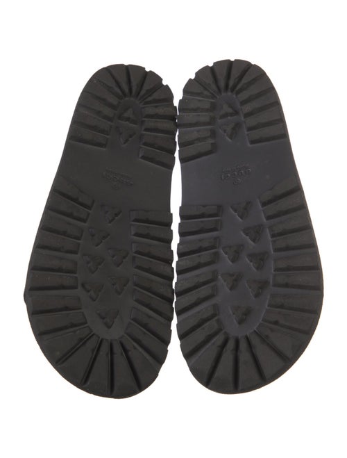 Gucci Web Accent Rubber Slides