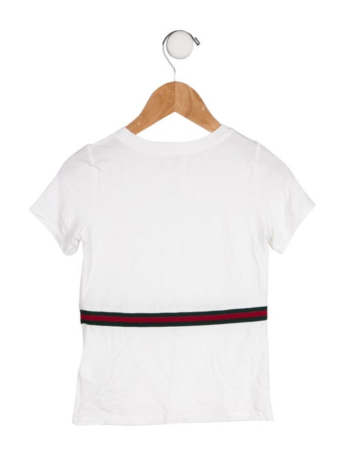 Gucci Solid Grosgrain Trim Top