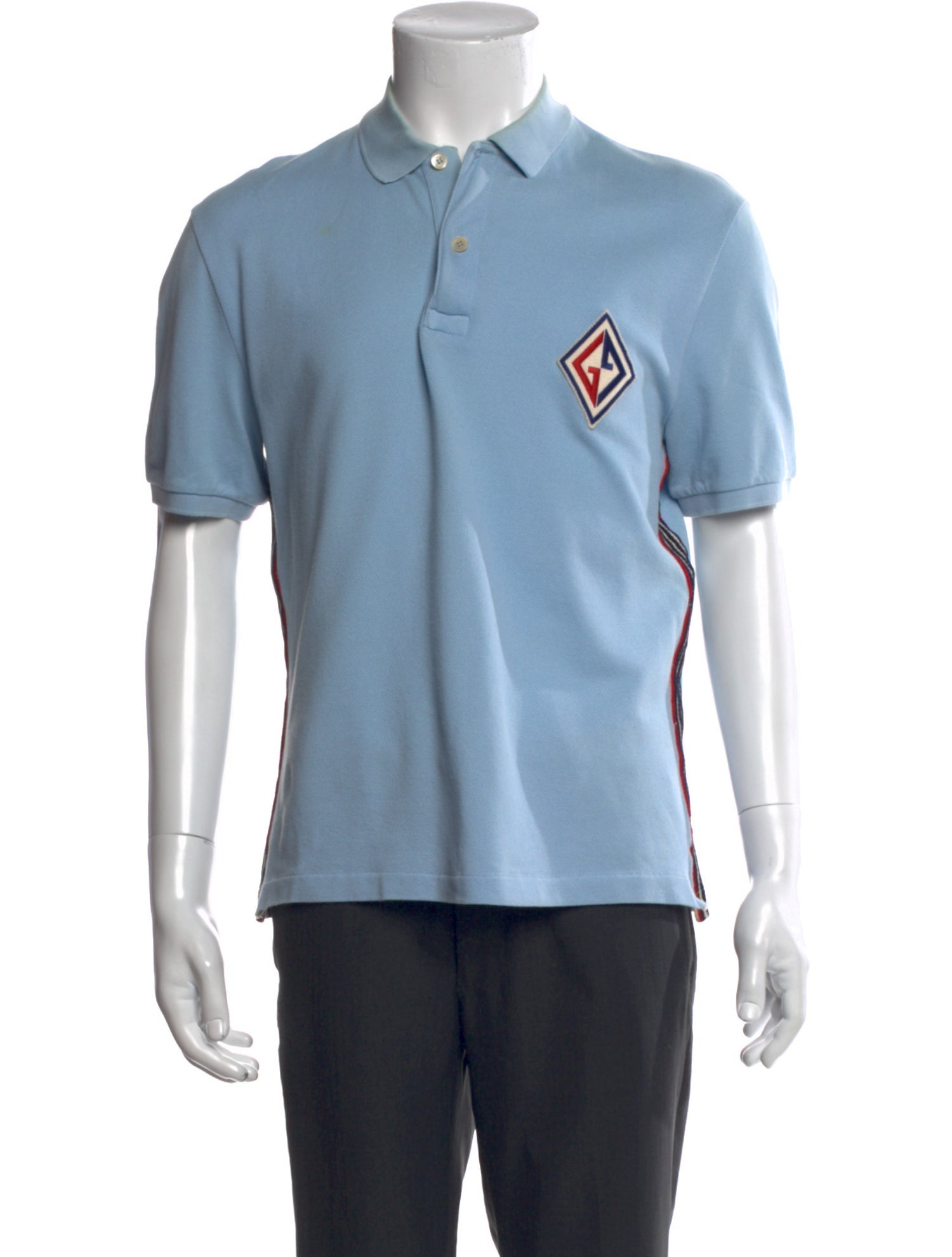 Gucci GG Logo Collar Polo Shirt