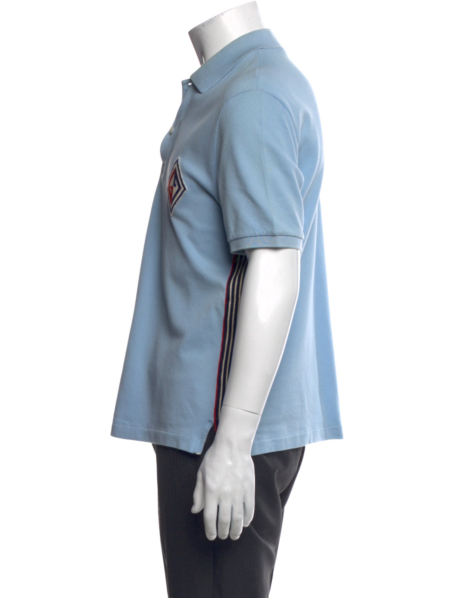 Gucci GG Logo Collar Polo Shirt