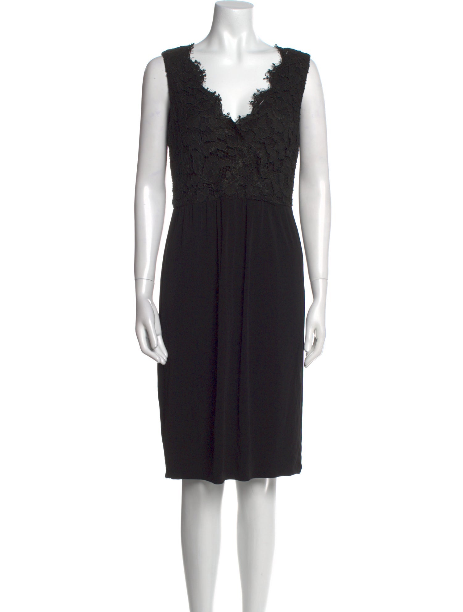 Gucci V-Neck Knee-Length Dress