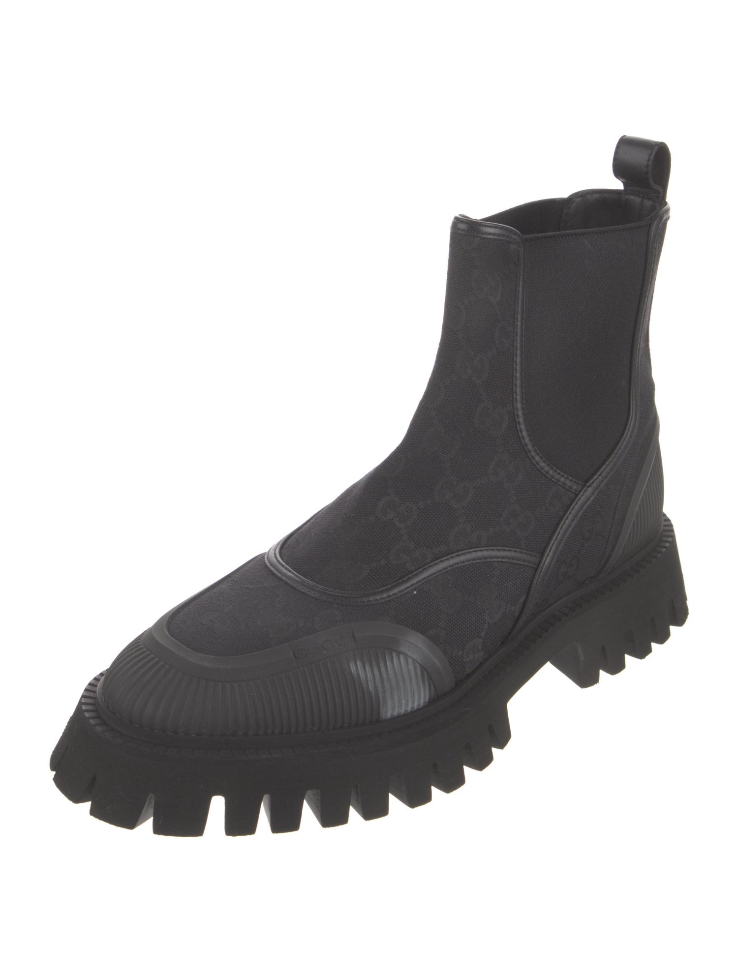 Gucci Gucci GG Canvas Chelsea Boots GG Canvas Chelsea Boots