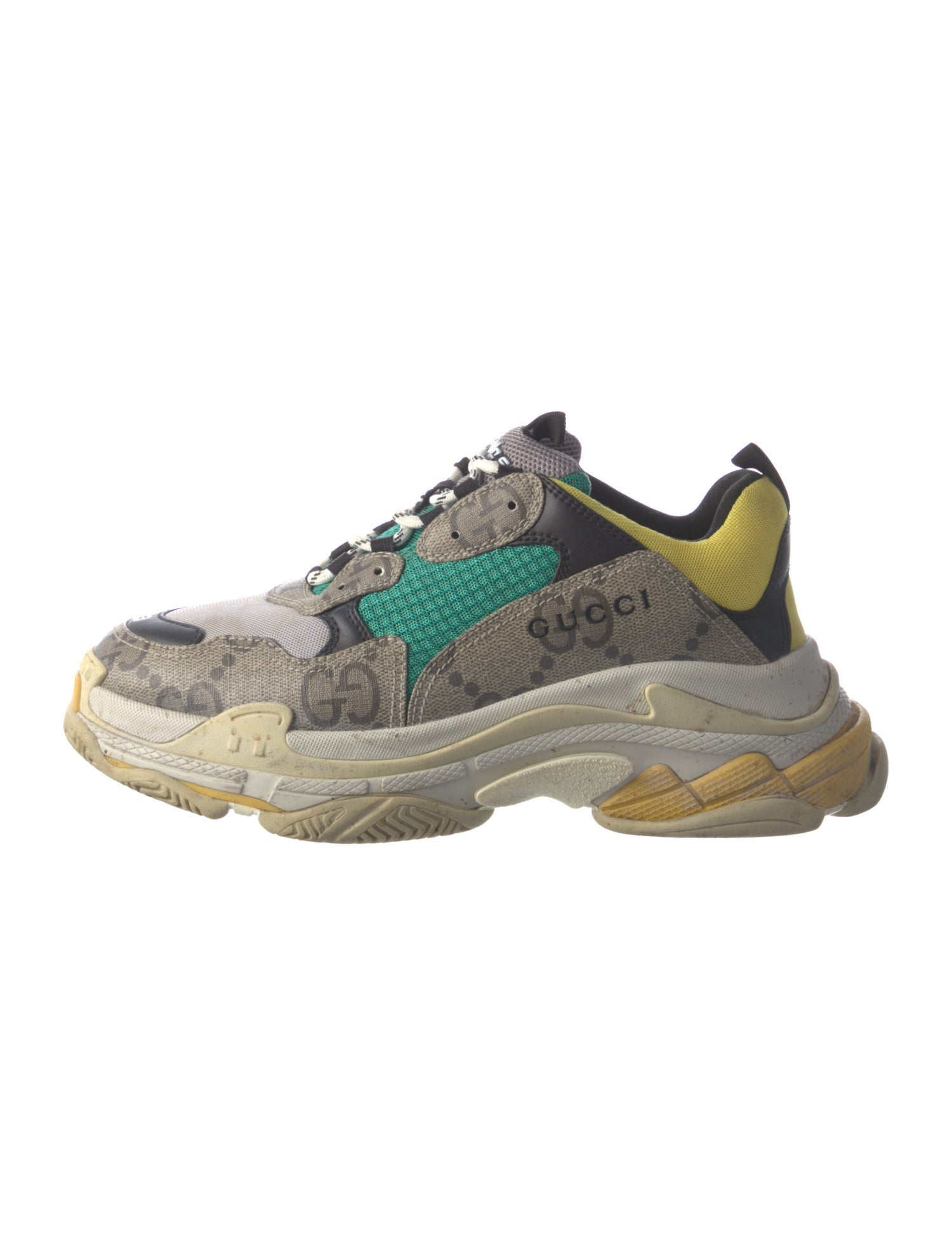 Gucci x Balenciaga The Hacker Project Triple S Sneakers