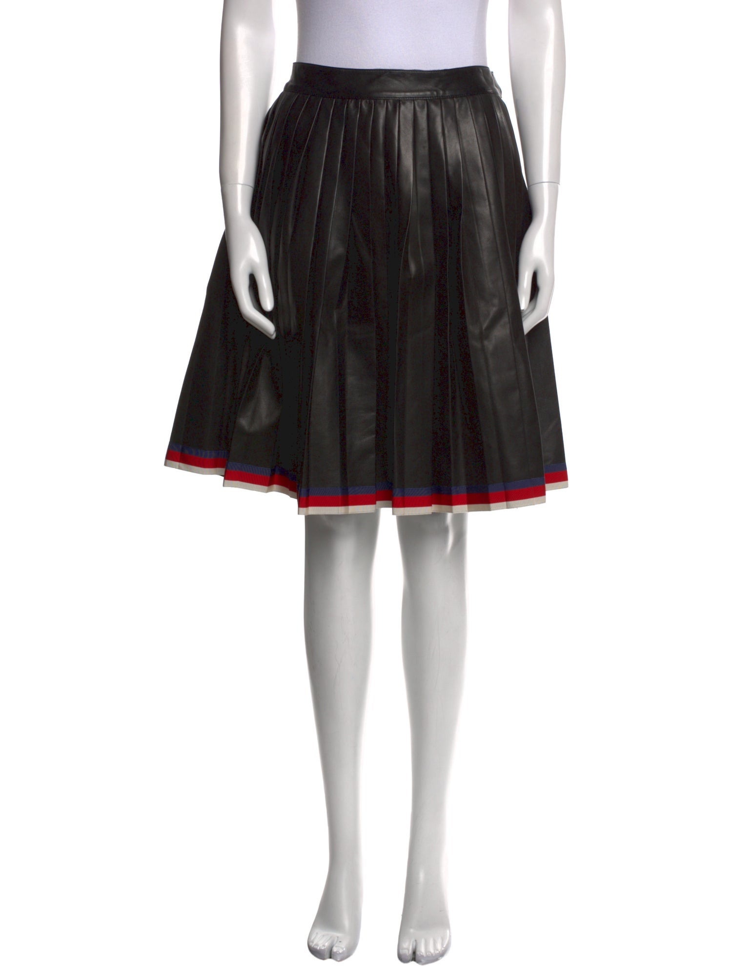 Gucci Leather Mini Skirt