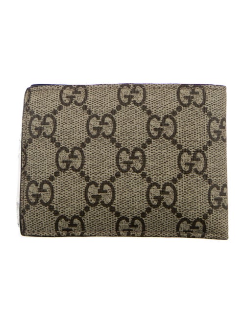 Gucci Bifold Tiger GG Supreme Wallet