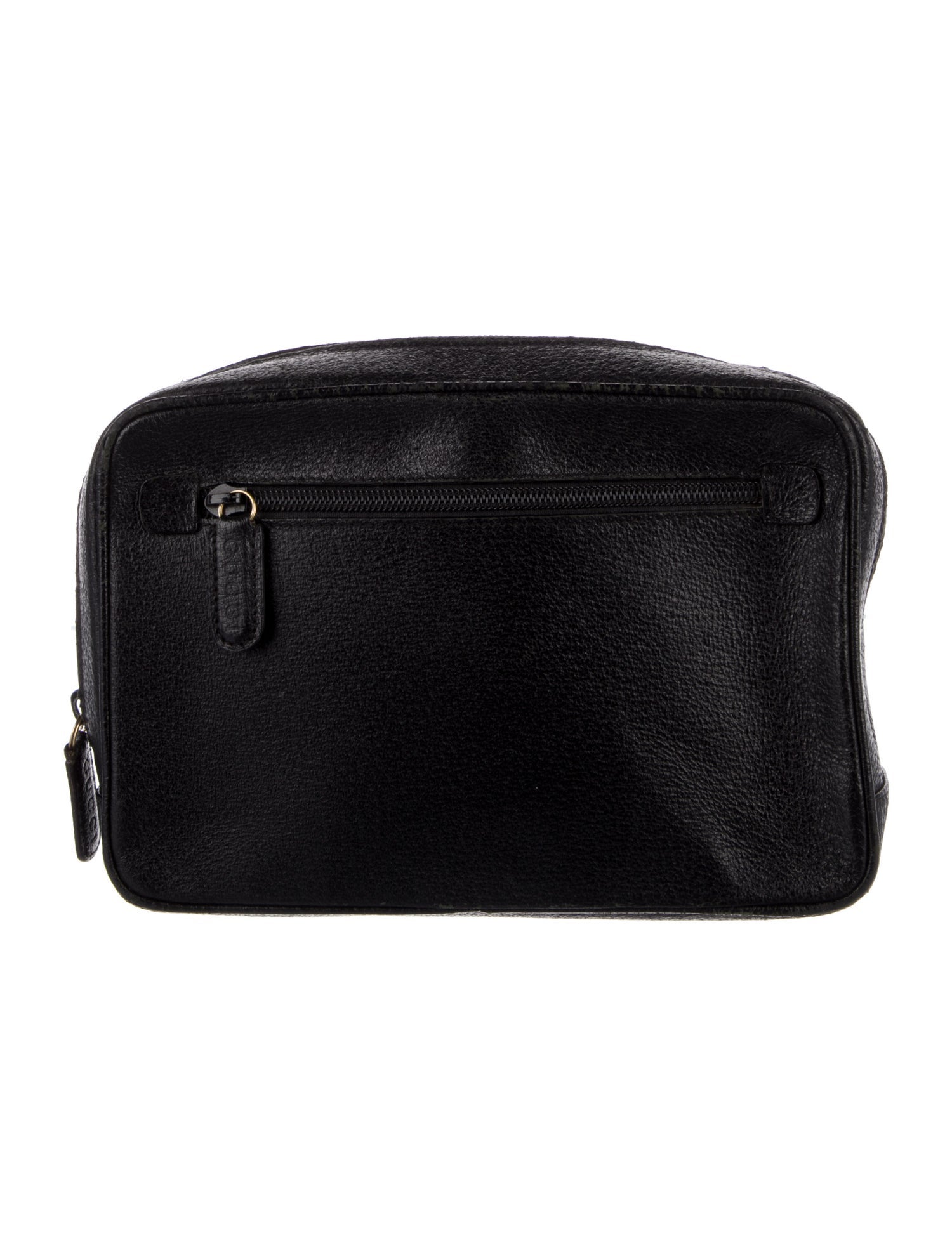 Gucci Leather Cosmetic Bag