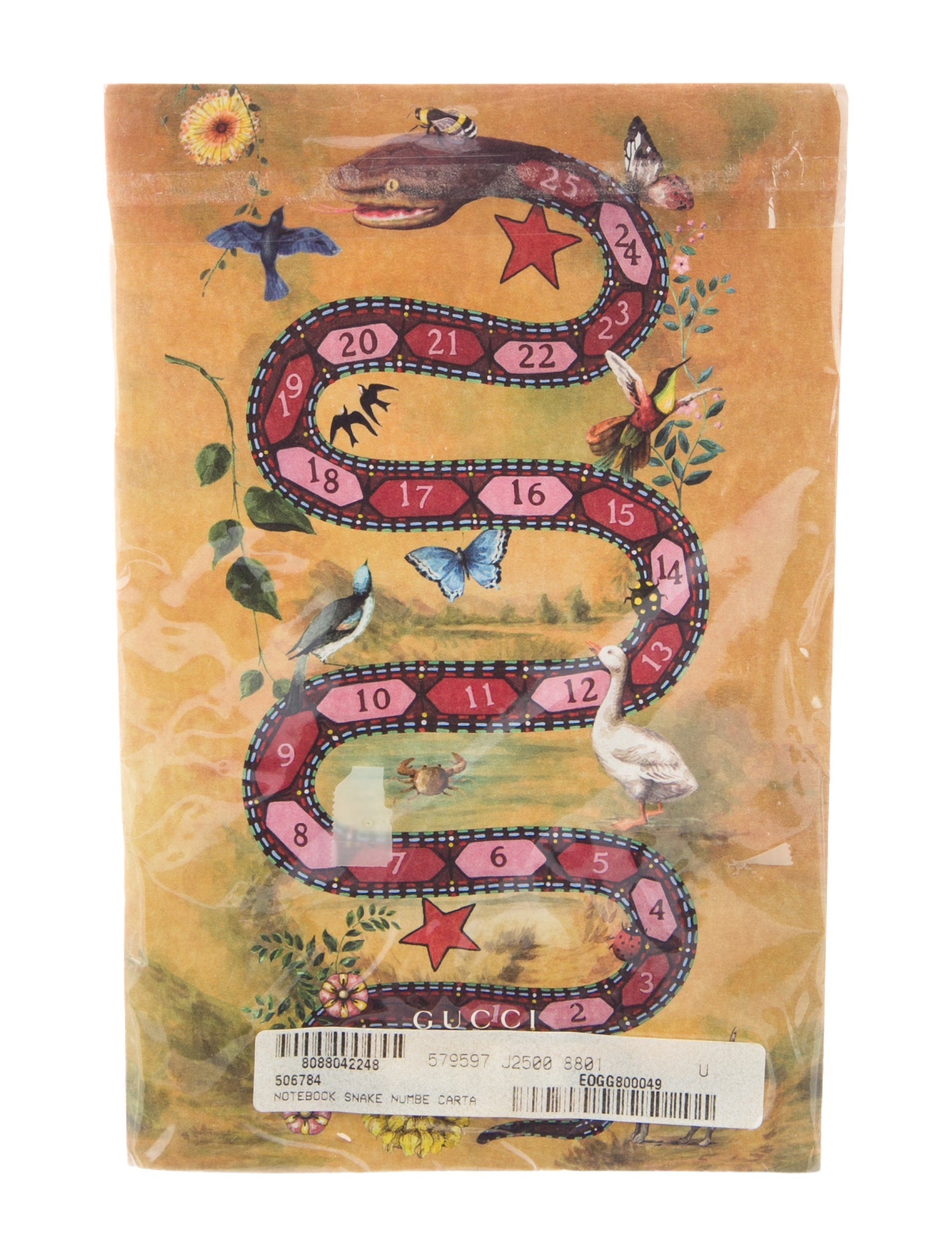 Gucci Garden Snake Notebook