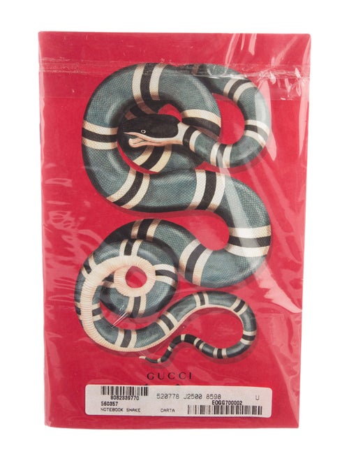 Gucci Garden Snake Notebook
