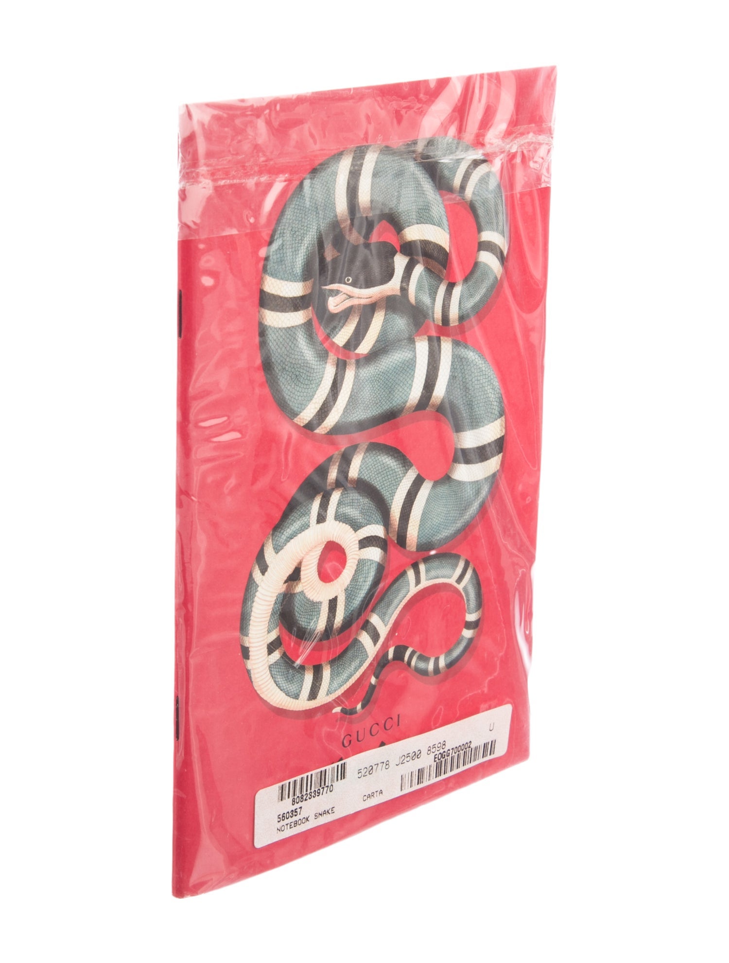 Gucci Garden Snake Notebook