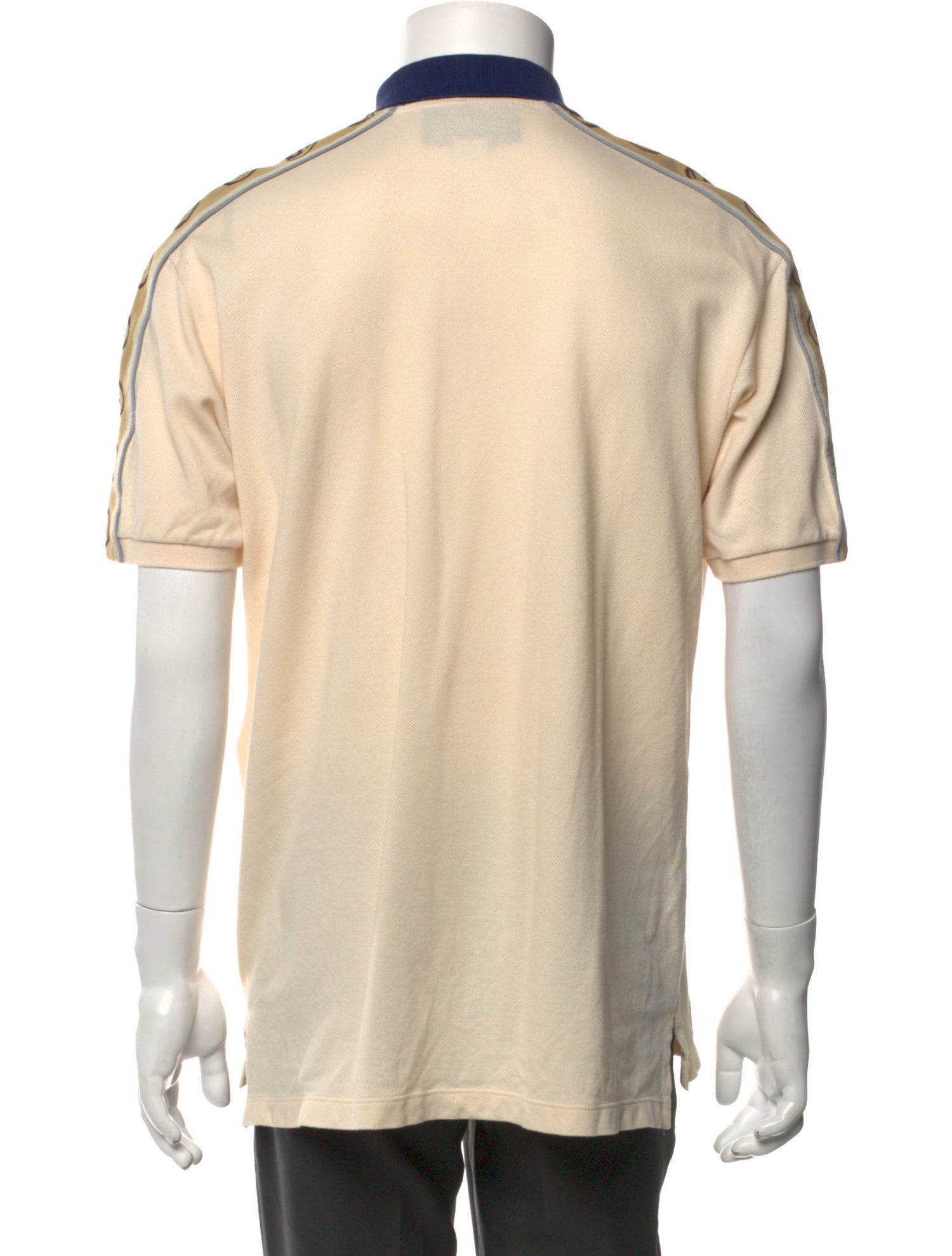 Gucci Interlocking G Logo Collar Polo Shirt