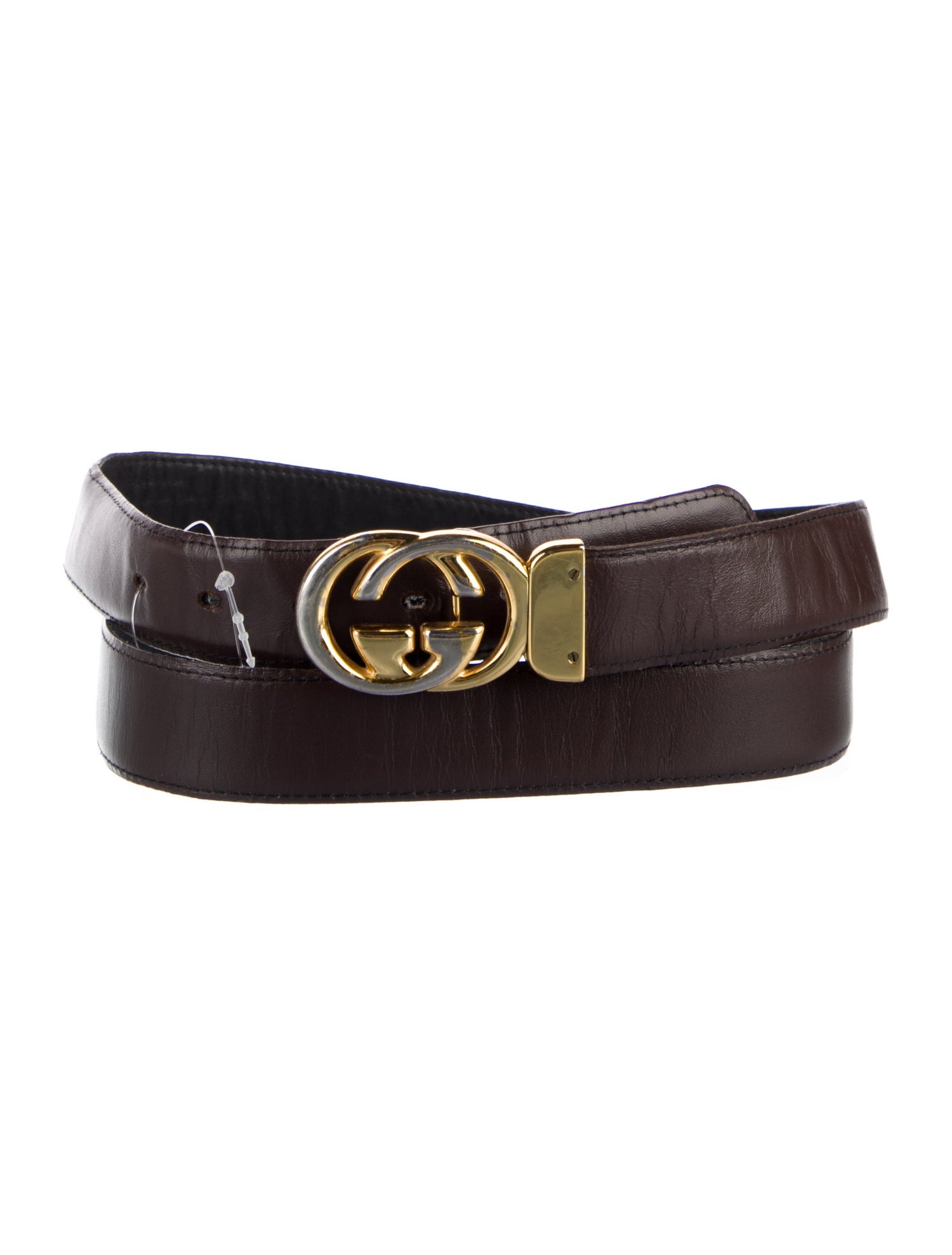 Gucci Interlocking G Logo Skinny Belt