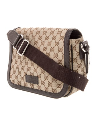 Gucci GG Canvas Messenger Bag