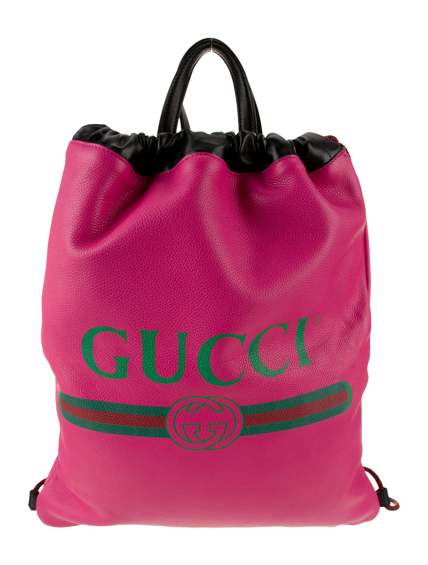 Gucci Web Logo Drawstring