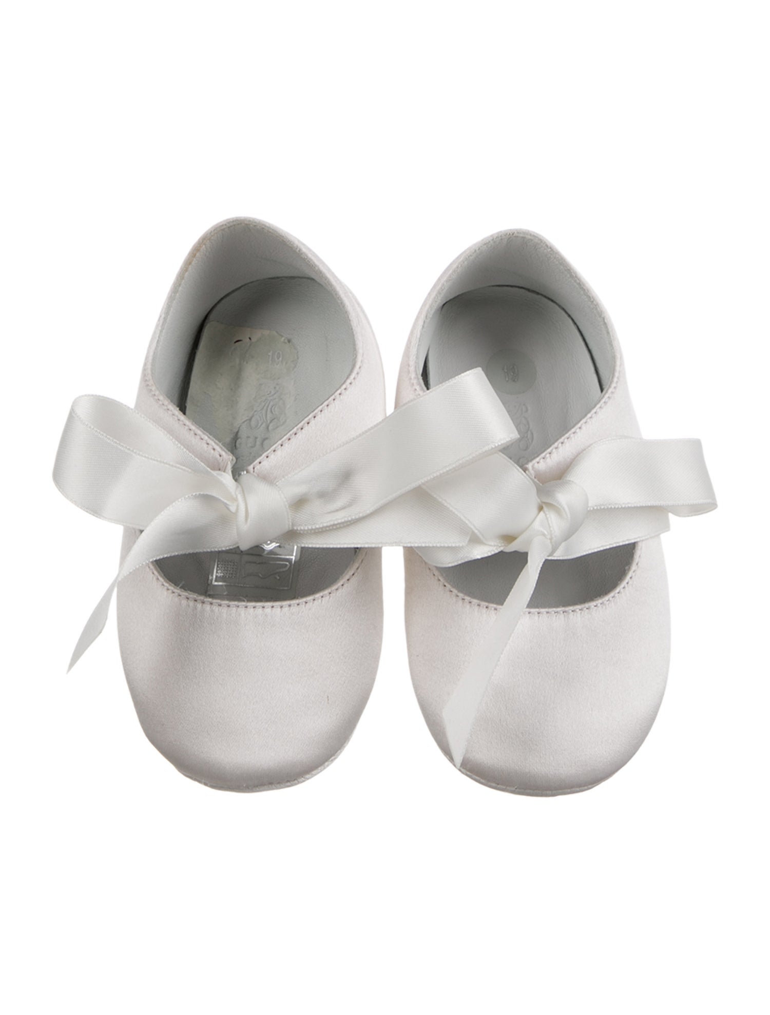 Gucci Girls' Satin Flats