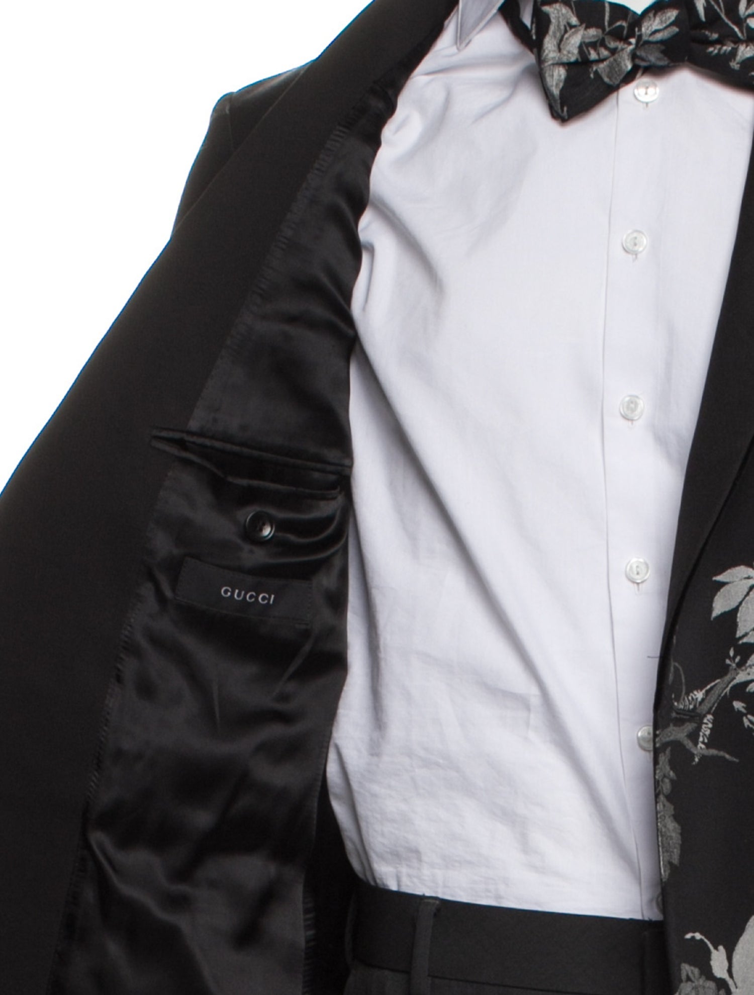 Gucci Floral Print Blazer