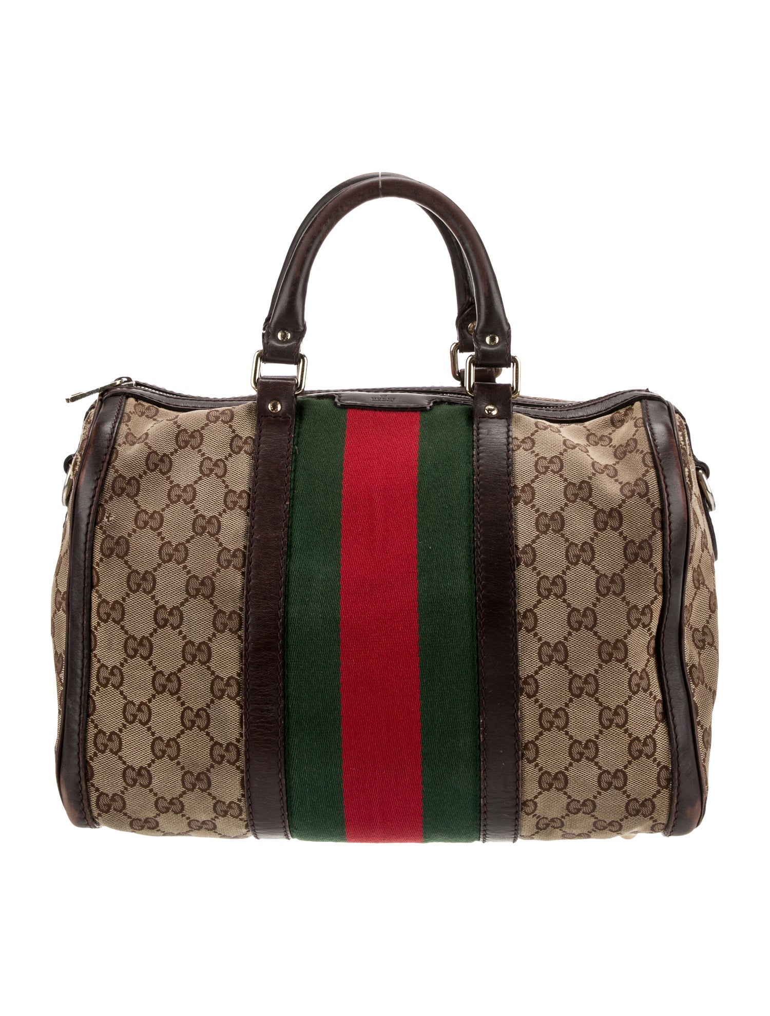 Gucci GG Canvas Boston Medium