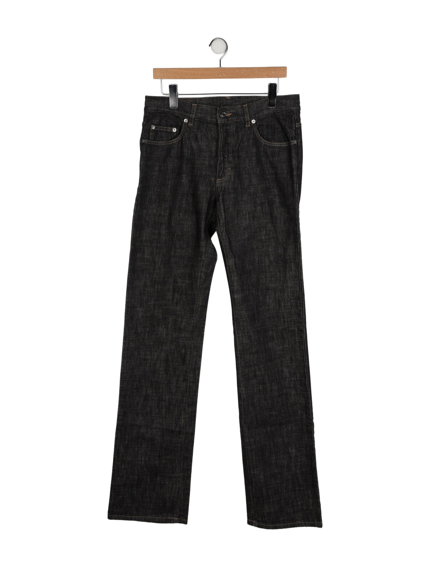 Gucci Mid-Rise Wide Leg Jeans