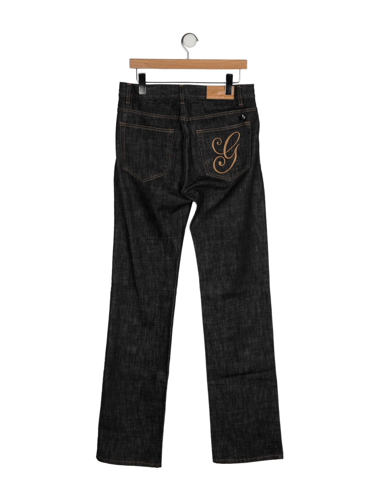 Gucci Mid-Rise Wide Leg Jeans