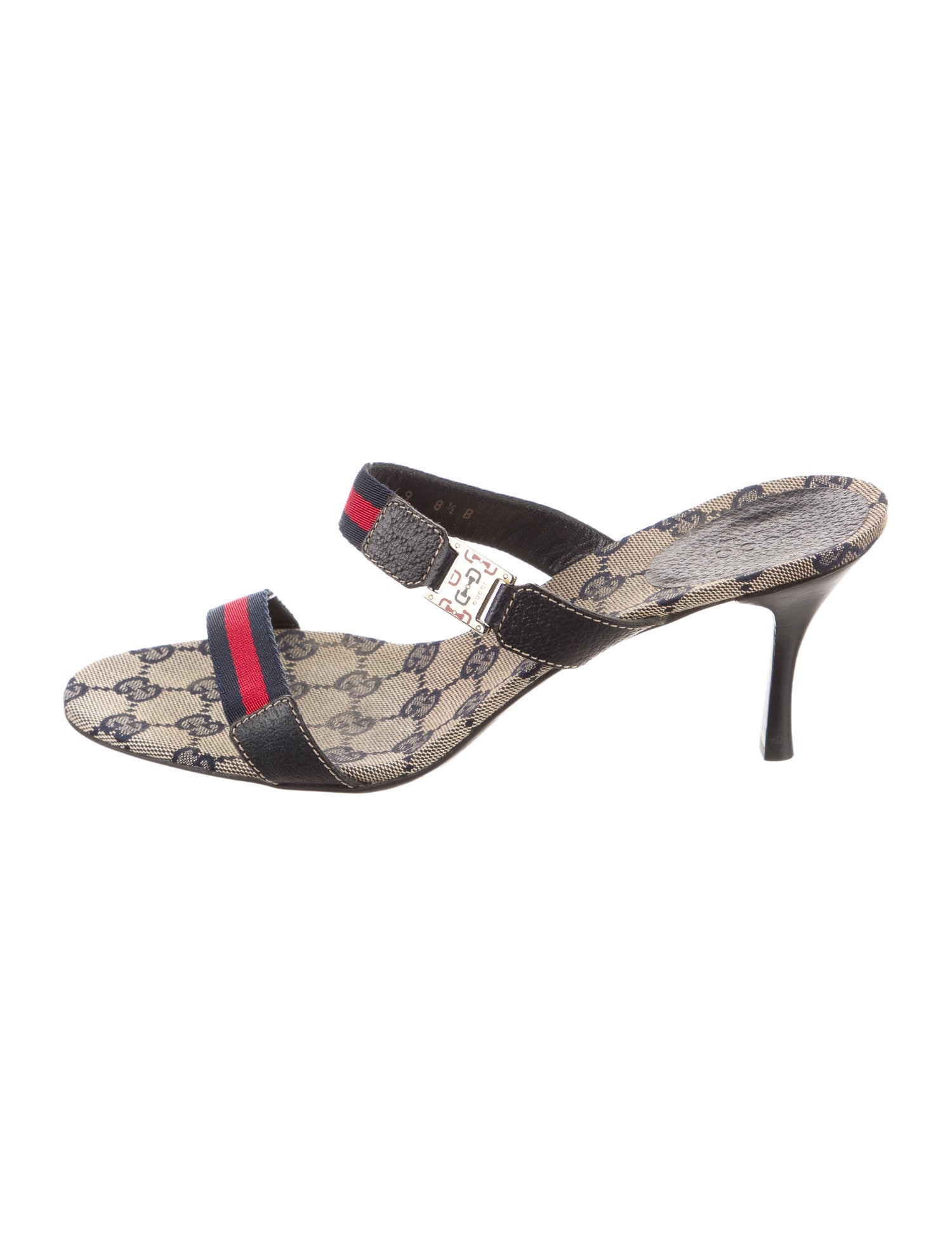 Gucci GG Canvas Canvas Slides