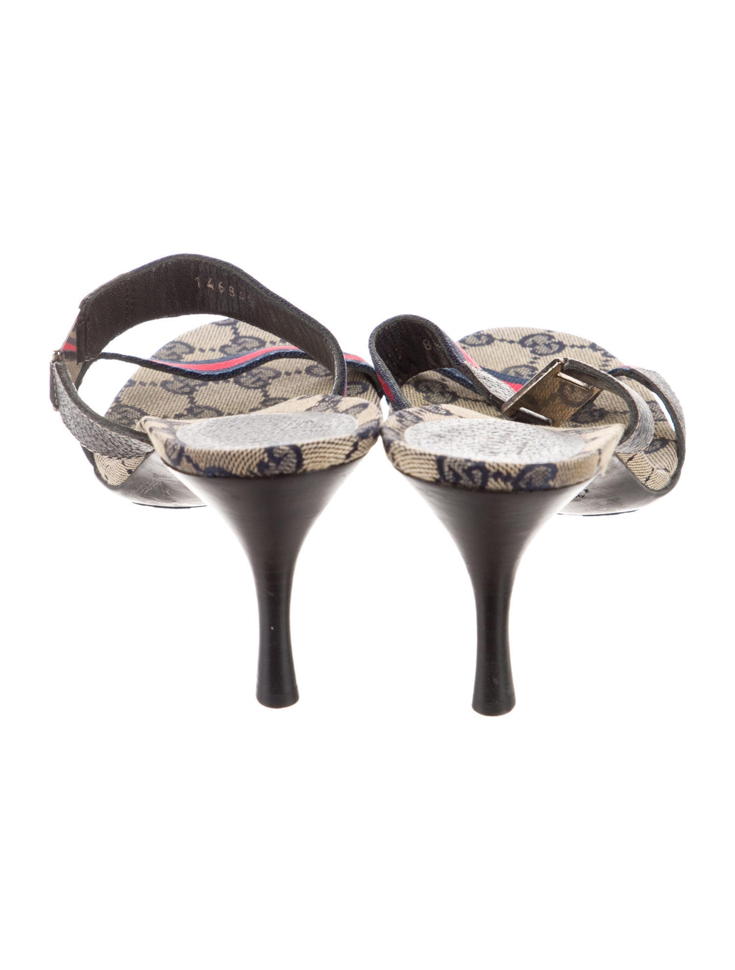 Gucci GG Canvas Canvas Slides