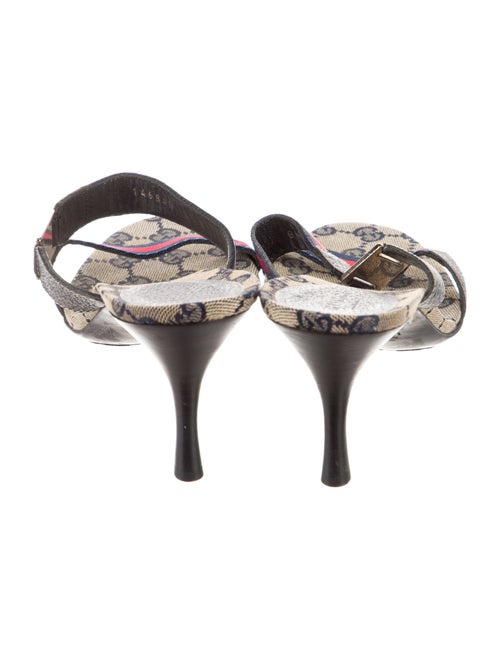 Gucci GG Canvas Canvas Slides