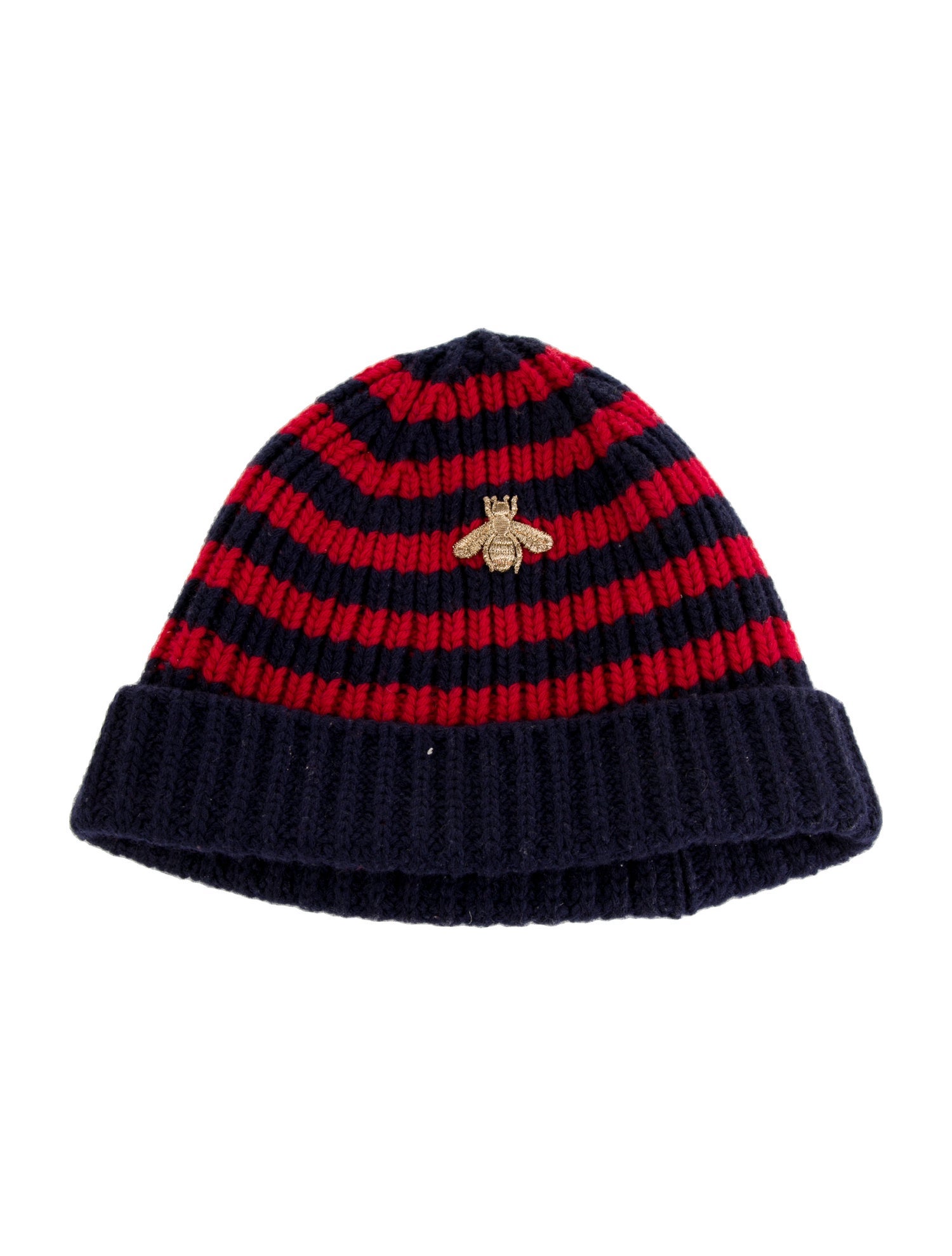 Gucci Embroidered Bee Beanie