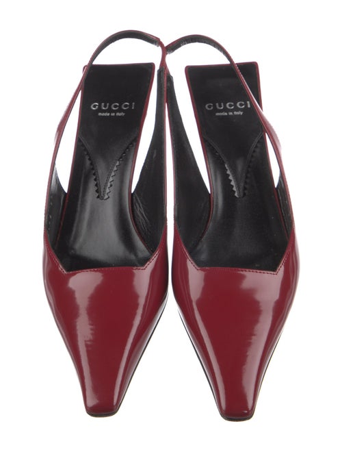 Gucci Mallory Interlocking G Logo Slingback Pumps