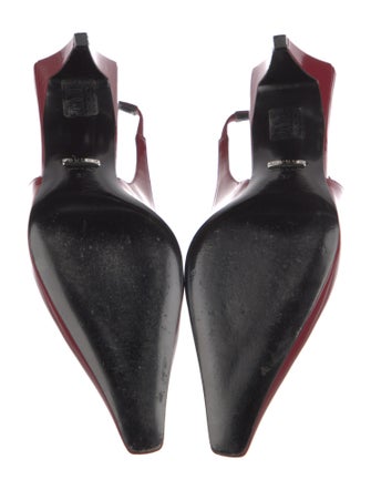 Gucci Mallory Interlocking G Logo Slingback Pumps