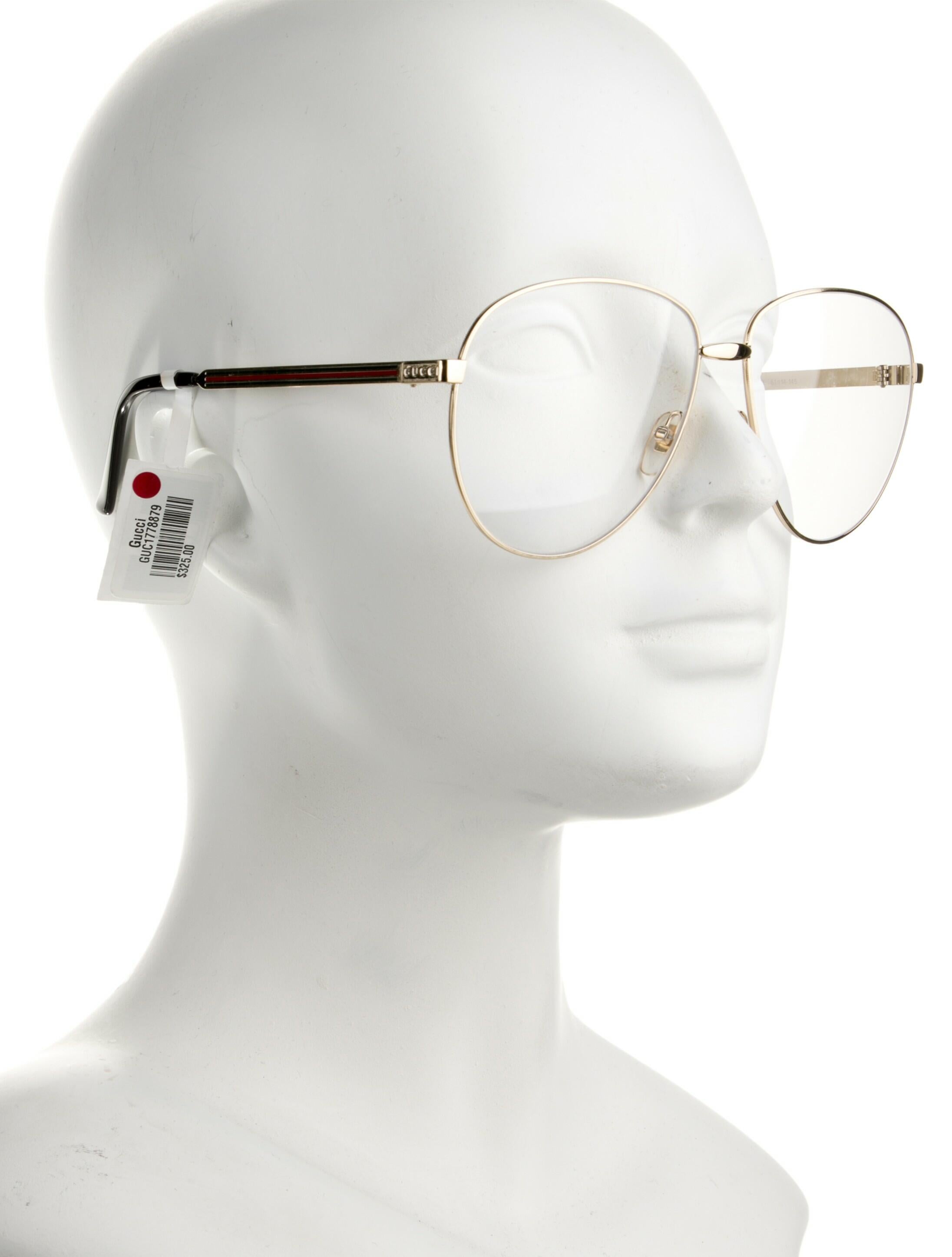 Gucci Aviator Eyeglasses