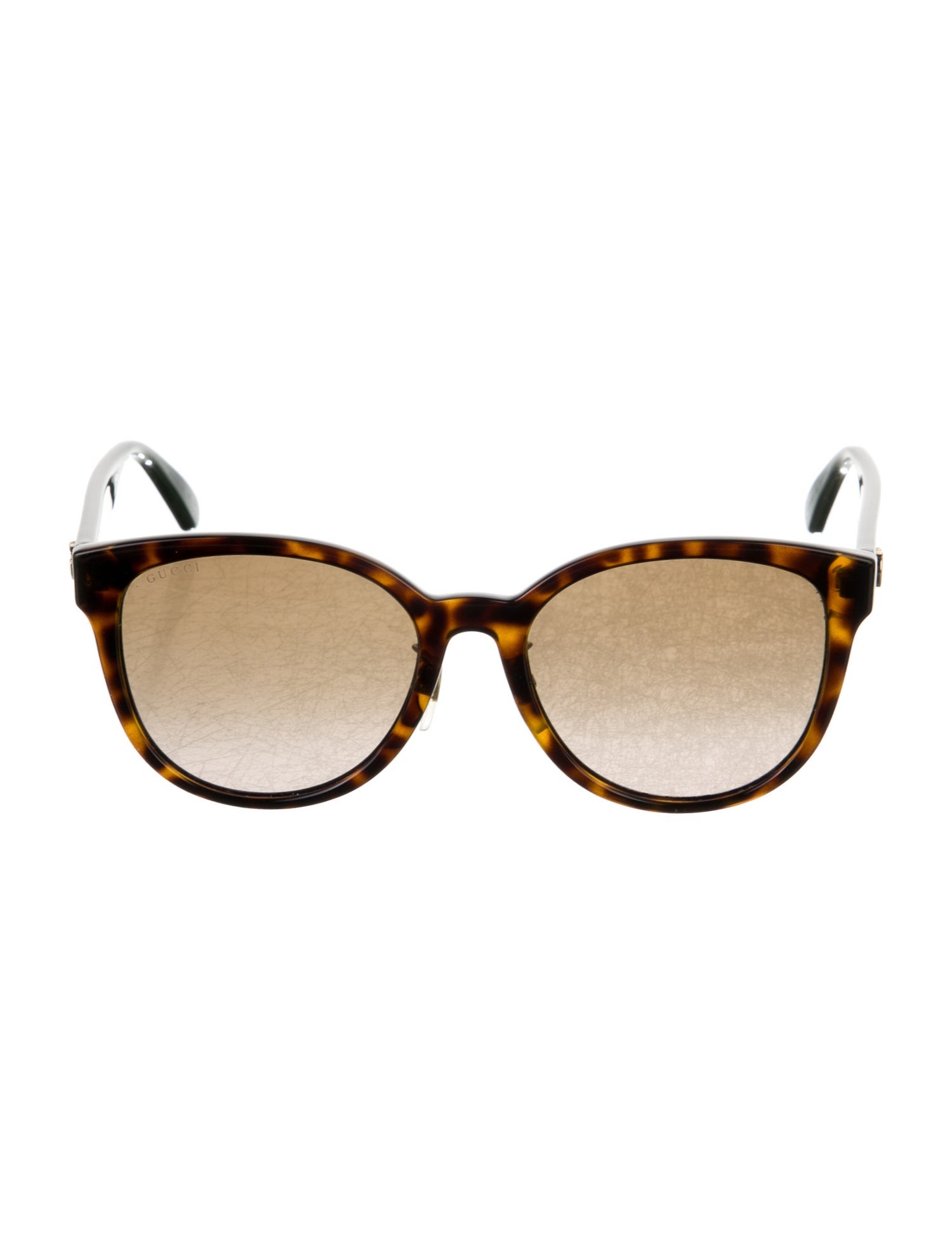 Gucci Web Accent Oversize Sunglasses