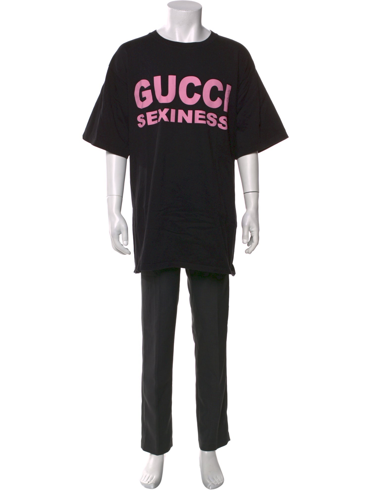 Gucci Graphic Print Crew Neck T-Shirt