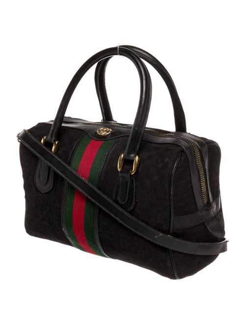 Gucci Web Top Handle Bag Vintage