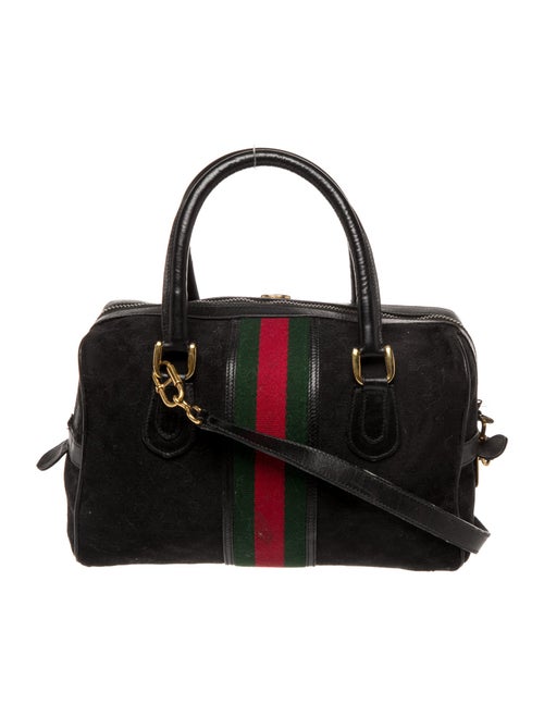 Gucci Web Top Handle Bag Vintage