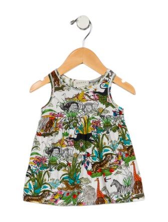 Gucci Gucci Infant Girls' Jungle Print Dress